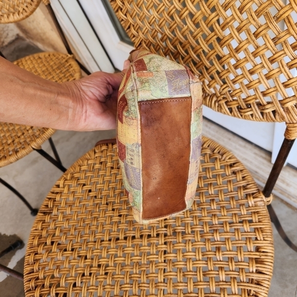 Fossil‎ Vos de London Leather Purse Retro Fossil Crossbody - Picture 7 of 13